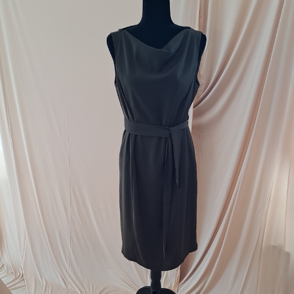 Jones New York Green Midi Dress Sz 10